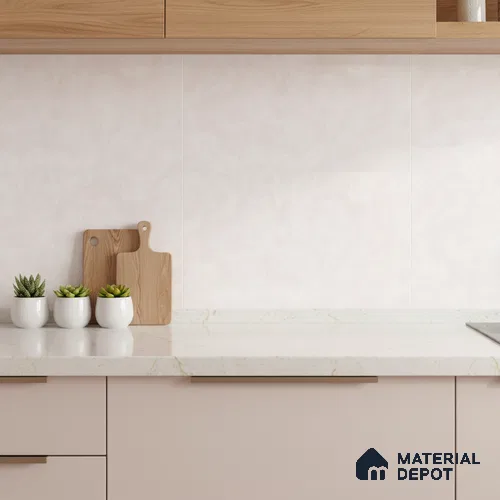 Cement Wall Tile TL 09750  2 ft x 1 ft  Ceramic Glossy Finish Light Tile - 9 mm | Ideal for Bathroom, Kitchen
