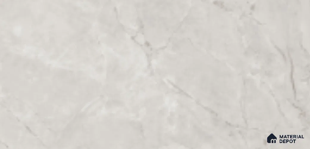 Marble Floor & Wall Tile TL 09760 C British Bianco 5 ft x 3 ft  Matte Finish Vitrified Large Format Tile - 9 mm | 4 Random Design | Suitable For Living Room, Bedroom, Dining Area