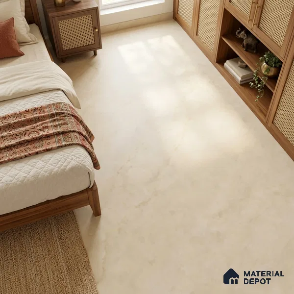 TL 09774 C Crema Venice 6 ft x 4 ft Matte Finish Vitrified Floor & Wall Tile - 9 mm | Adhesive and Spacers Must be Used During Installation
