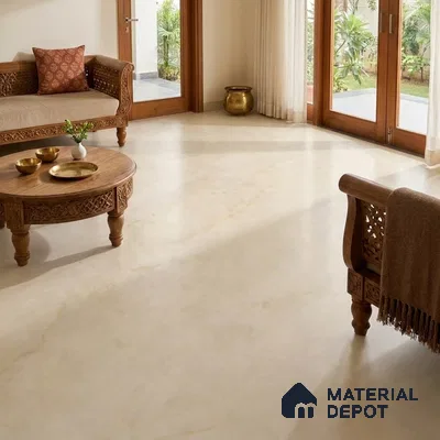 TL 09774 C Crema Venice 6 ft x 4 ft Matte Finish Vitrified Floor & Wall Tile - 9 mm | Adhesive and Spacers Must be Used During Installation