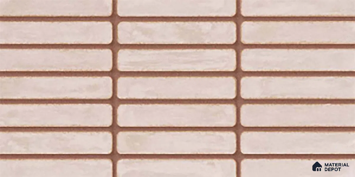 Subway Look Gama Beige TL 09787 2 ft x 1 ft Matte Finish Ceramic Wall Tile - 9 mm | Please Expect a Slight Variation of Pattern