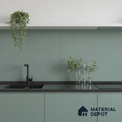 Plain Look Matt Sea TL 09790 F 2 ft x 1 ft Matte Finish Ceramic Wall Tile - 9 mm