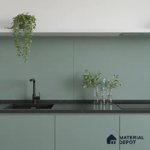 Plain Look Matt Sea TL 09790 F 2 ft x 1 ft Matte Finish Ceramic Wall Tile - 9 mm