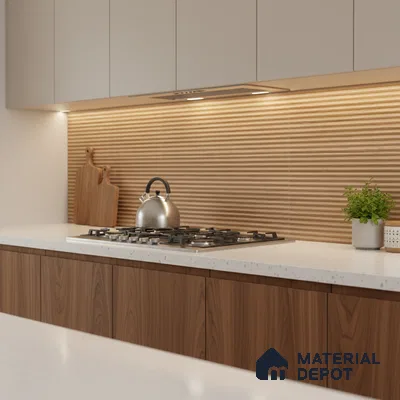 Wooden Punch Wall Tile 31605 HL 3 (P-135) TL 09791 2 ft x 1 ft Matte Finish Ceramic Tile - 9 mm