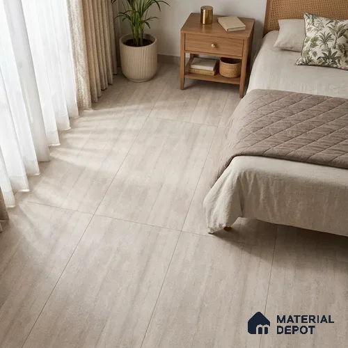Stone Wall & Floor Tile TL 09932 4 ft x 2 ft Brown Vitrified Matte Finish Tile - 9 mm | Ideal for Living Room, Bedroom, Bathroom, Kitchen