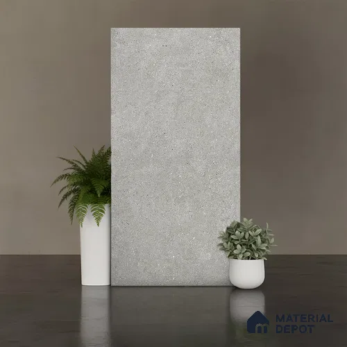 Stone Floor & Wall Tile TL 09934 B 4 ft x 2 ft Grey Vitrified Matte Finish Tile - 9 mm | Ideal for Living Room,Bedroom,Bathroom,Kitchen