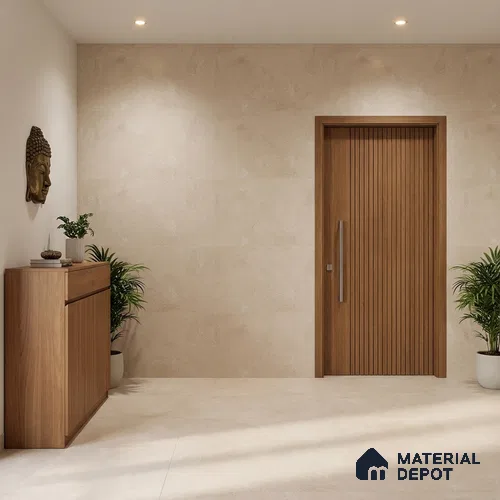 Punch Wall & Floor Tile TL 09944 B 4 ft x 2 ft Cream Vitrified Matte Finish Tile - 9 mm | Ideal for Living Room, Bedroom, Bathroom, Kitchen