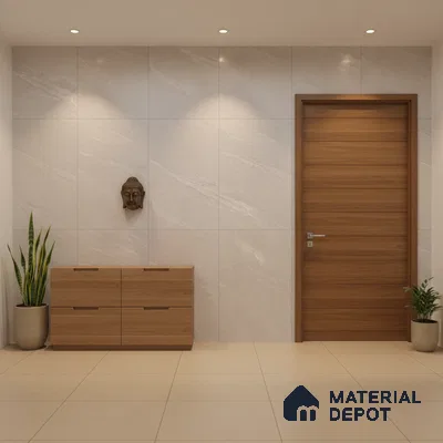 Punch Wall & Floor Tile TL 09946 B 4 ft x 2 ft Grey Vitrified Matte Finish Tile - 9 mm | Ideal for Living Room, Bedroom, Bathroom, Kitchen