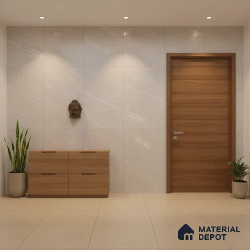 Punch Wall & Floor Tile TL 09946 B 4 ft x 2 ft Grey Vitrified Matte Finish Tile - 9 mm | Ideal for Living Room, Bedroom, Bathroom, Kitchen