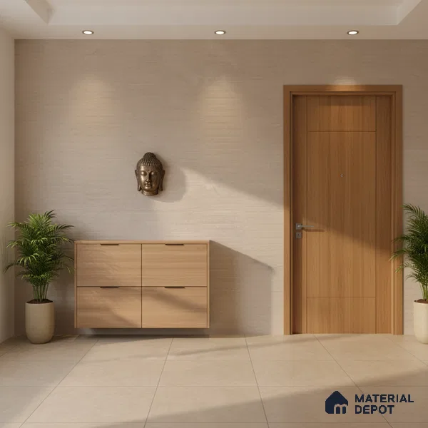 Punch Wall Tile TL 09952 C 4 ft x 2 ft Brown Vitrified Matte Finish Tile - 9 mm | Ideal for Living Room, Bedroom, Bathroom, Kitchen