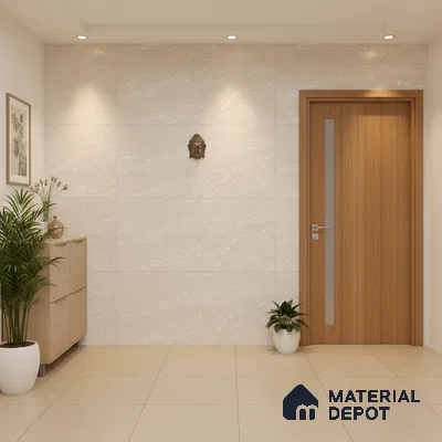 Punch Wall & Floor Tile TL 09954 4 ft x 2 ft Beige Vitrified Matte Finish Tile - 9 mm | Ideal for Living Room,Bedroom,Bathroom,Kitchen