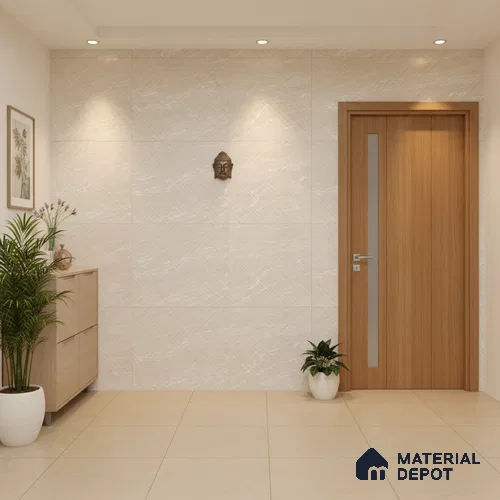 Punch Wall & Floor Tile TL 09954 4 ft x 2 ft Beige Vitrified Matte Finish Tile - 9 mm | Ideal for Living Room,Bedroom,Bathroom,Kitchen