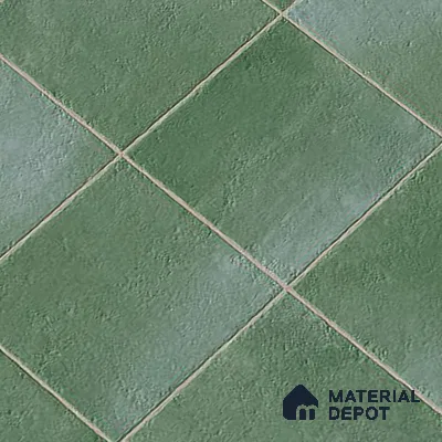 Stone Wall & Floor Tile TL 09957 4 ft x 2 ft Green Vitrified Matte Finish Tile - 9 mm | Ideal for Living Room,Bedroom,Bathroom,Kitchen