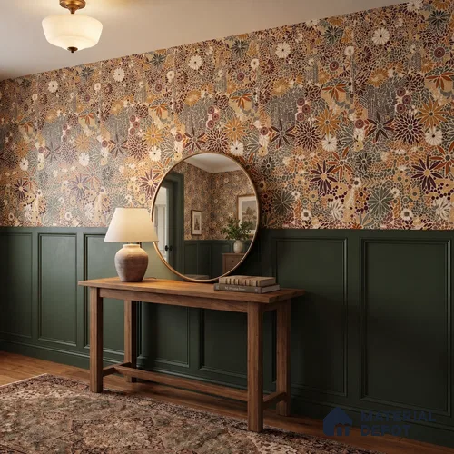 Highlighter Wall Tile TL 09972 C 4 ft x 2 ft Olive Green Matte Finish Vitrified Tile - 9 mm | Suitable For Living Room, Hall, Bedroom