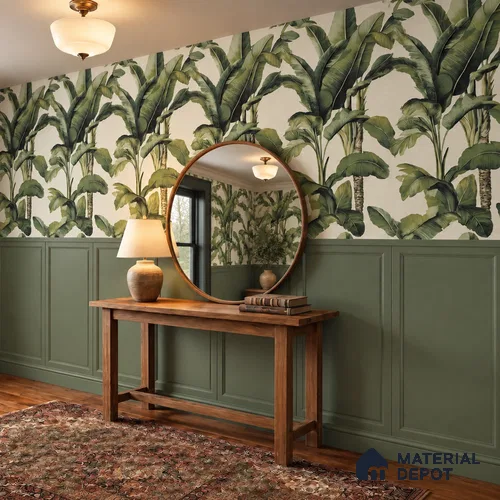 Highlighter Wall Tile TL 09972 4 ft x 2 ft Green Matte Finish Vitrified Tile - 9 mm | Suitable For Living Room, Hall, Bedroom