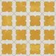 Moroccan Wall & Floor Tile TL 10032 B | CRV-80 | 1 ft x 1 ft Matte Finish Ceramic Tile - 10 mm | Suitable for Bathroom, Kitchen, Balcony | Please Expect a Slight Variation of Pattern | Image 01
