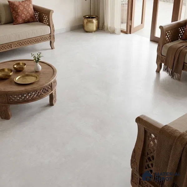 Stone Floor & Wall Tile TL 10089 Grapphite Dove 6 ft x 4 ft Carving Matte Finish Vitrified Large Format Tile - 9 mm | Suitable for Living Room, Bedroom, Bathroom | Adhesive and Spacers Must be Used During Installation