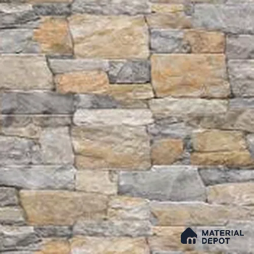 Brick Wall Tile TL 10090 D 16 inch x 6 inch Porcelain Matte Finish - 9 mm