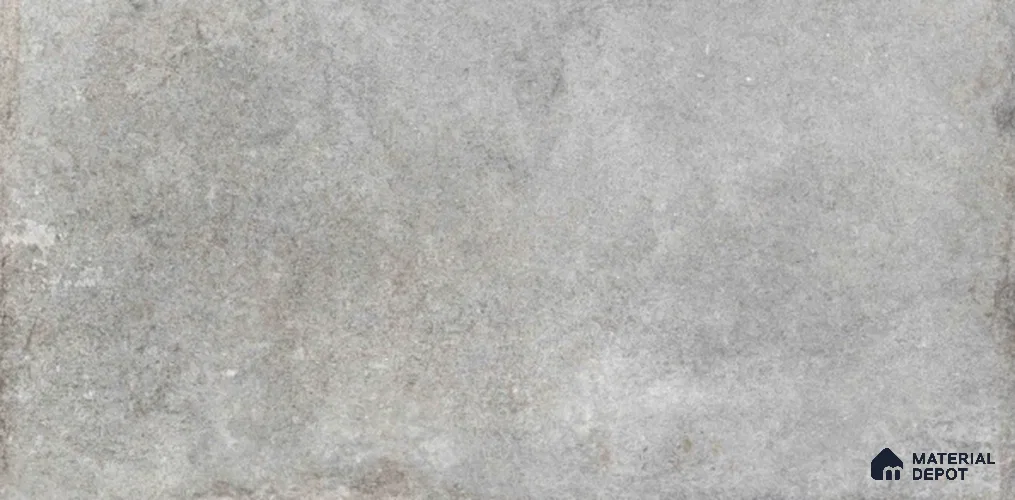 Stone Floor Tile TL 10093 B Modulo Grafite 16 x 8 inch Matte Finish Vitrified Anti Skid Tile - 12 mm | Suitable For Balcony, Patio, Outdoor