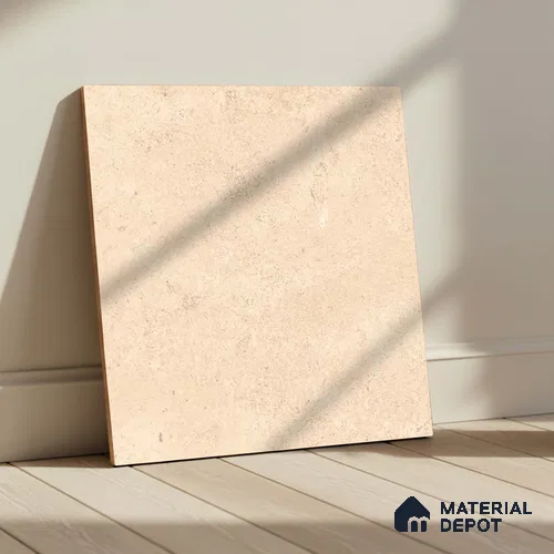 Stone Floor Tile TL 10105 Modulo Sand 20 x 20 inch Matte Finish Vitrified Anti Skid Tile - 12 mm | Suitable For Balcony, Patio, Outdoor | Pattern Alignment May Vary | 2-3 mm Spacer is Mandatory