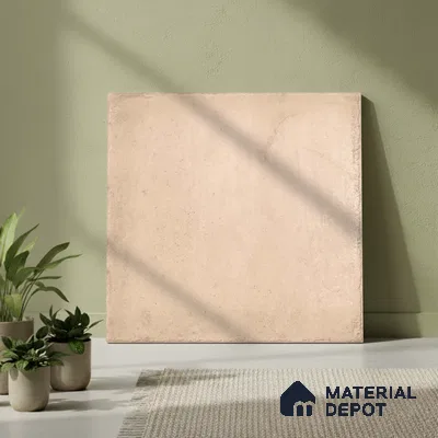 Stone Floor Tile TL 10106 Modulo Pearl 20 x 20 inch Matte Finish Vitrified Anti Skid Tile - 12 mm | Suitable For Balcony, Patio, Outdoor | Pattern Alignment May Vary | 2-3 mm Spacer is Mandatory