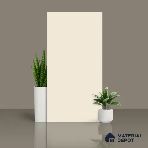 Stone Look Wall & Floor Tile TL 10144 Crystal Crema 4 ft x 2 ft Vitrified Matte Finish - 9 mm