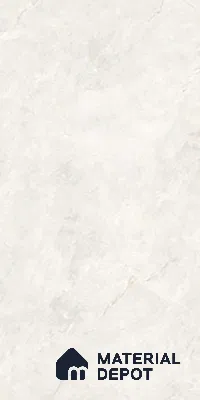 Marble Carrara Wall & Floor Tile TL 10163 Off-White 4 ft x 2 ft Glossy Finish Vitrified Tile - 9 mm | 4 Random Designs | Suitable For Living Room, Bedroom, Dining