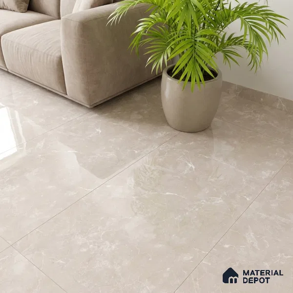 Marble Look Wall Tile TL 10165 B SGH Galaxy Gray Endless Glossy 4 ft x 2 ft Glossy Finish Vitrified Tile - 9 mm | Suitable For living Room, Bedroom, Bathroom