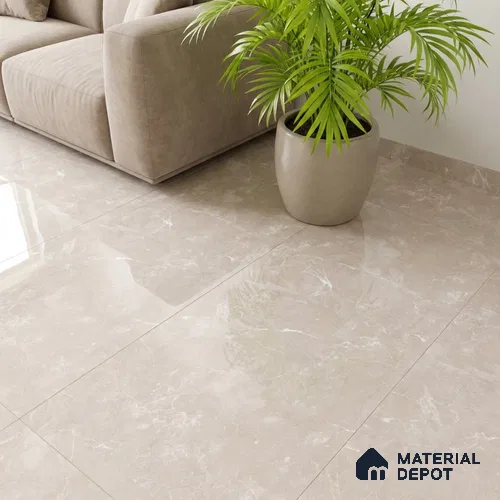 Marble Look Wall Tile TL 10165 B SGH Galaxy Gray Endless Glossy 4 ft x 2 ft Glossy Finish Vitrified Tile - 9 mm | Suitable For living Room, Bedroom, Bathroom