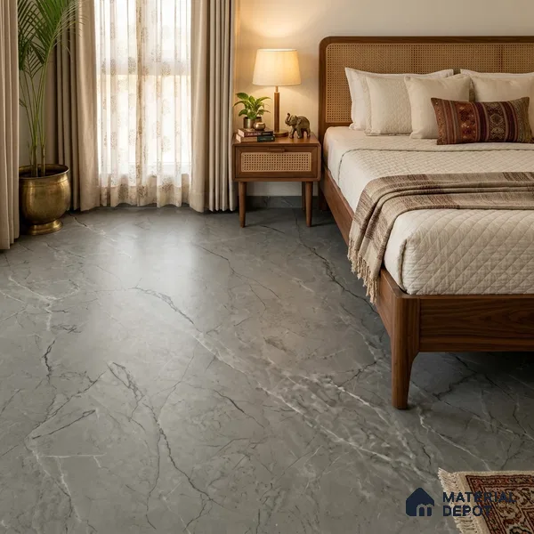 TL 10167 SGH Metal Magic 4 ft x 6 ft Matte Finish GVT Vitrified Tile - 9 mm | Adhesive and Spacers Must be Used During Installation