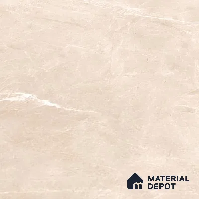 Marble Floor & Wall Tile TL 10196 SHG Magnum Crema 6 ft x 4 ft Glossy Finish Vitrified Tile - 9 mm | Suitable For living Room, Bedroom, Bathroom | Adhesive and Spacers Must be Used During Installation