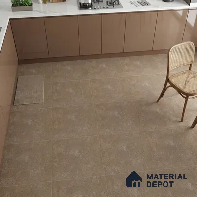 TL 10197 Brown Matte Finish Vitrified Full Body Tile2 ft x 2 ft  Tile - 15 mm
