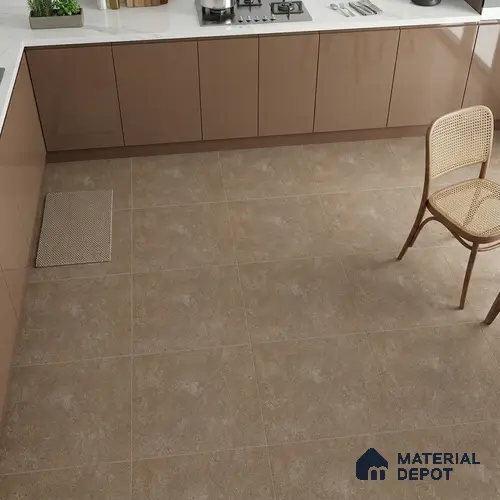 TL 10197 Brown Matte Finish Vitrified Full Body Tile2 ft x 2 ft  Tile - 15 mm