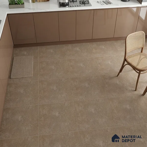 TL 10197 Brown Matte Finish Vitrified Full Body Tile2 ft x 2 ft Tile - 15 mm
