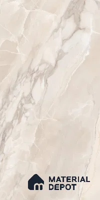 Marble Onyx Wall & Floor Tile TL 10261 E Almond Cream 4 ft x 2 ft Matte Finish Vitrified Tile - 9 mm | 4 Random Designs | Suitable For Living Room, Bedroom, Kitchen
