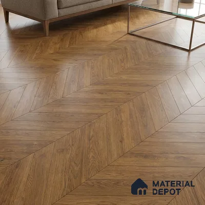 Wood Look Floor Tile TL 10386 Lpswich Pine 35.43 inch x 6 inch Matte Finish Vitrified Tile - 9 mm | Suitable For living Room, Bedroom, Bathroom | 2-3 mm Spacer is Mandatory