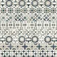Moroccan Wall Tile TL 10414 Bumpy Blue 1 ft x1 ft Ceramic Matte Finish Tile - 9 mm | Suitable For Kitchen, Bathroom Walls and Backsplashes | Please Expect a Slight Variation of Pattern | Image 01