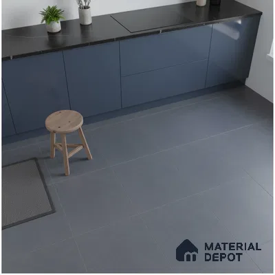 Plain Look Wall Tile TL 10439 E Vibrant Indigo Blue 2 ft x 2 ft Matte Finish Vitrified Tile - 9 mm | Suitable For living Room, Bedroom, Bathroom