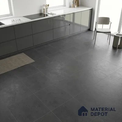 Cement Look Wall Tile TL 10439 J Vibant Nero 2 ft x 2 ft Matte Finish Vitrified Tile - 9 mm | Suitable For living Room, Bedroom, Bathroom