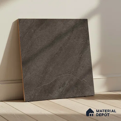 Stone Floor Tile TL 10479 20 inch x 20 inch - Vitrified Matte Finish -12 mm | Suitable for Parking, Balcony & Terrace | Pattern Alignment May Vary | 2-3 mm Spacer is Mandatory