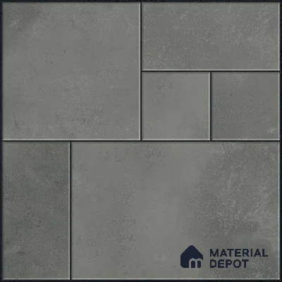 Stone Floor Tile   TL 10484  20 inch x 20 inch - Vitrified Matte Finish -12 mm | Suitable for Parking, Balcony & Terrace | Pattern Alignment May Vary | 2-3 mm Spacer is Mandatory