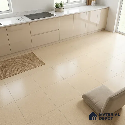 Stone Floor Tile   TL 10488 D  2 ft x 2 ft - Vitrified Matte Finish -16 mm | Suitable for Parking, Balcony & Terrace