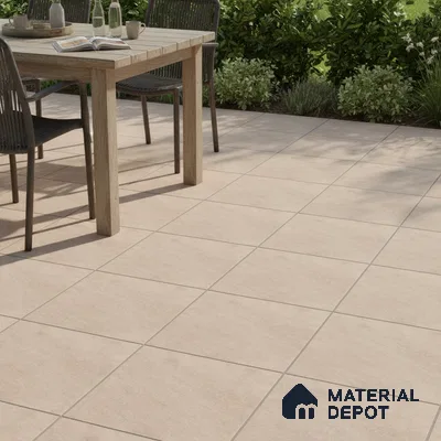 Stone Floor Tile   TL 10492  16 inch x 16 inch Vitrified Matte Finish -12 mm | Suitable for Parking, Balcony & Terrace | Pattern Alignment May Vary | 2-3 mm Spacer is Mandatory