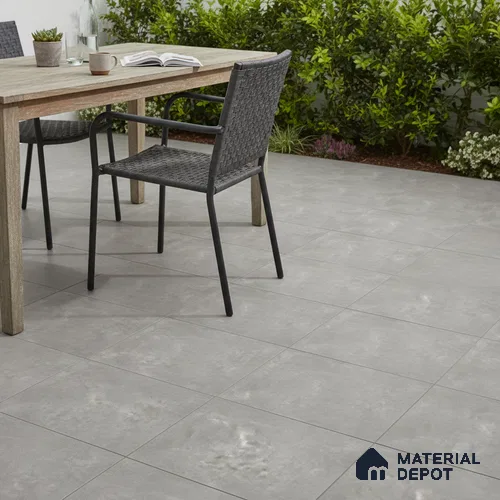 Stone Floor Tile   TL 10500  16 inch x 16 inch Vitrified Matte Finish -12 mm | Suitable for Parking, Balcony & Terrace | Pattern Alignment May Vary | 2-3 mm Spacer is Mandatory