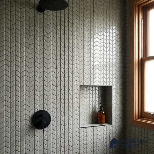 Mosaic Wall Tile TL 10527 B  12.2 in x 12.2 in Ceramic Matte Finish - 7 mm