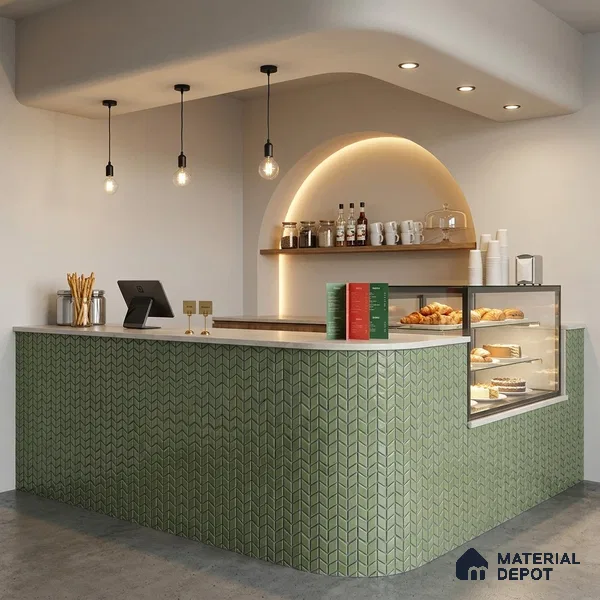 Mosaic Wall Tile TL 10527 C  12.2 in x 12.2 in Ceramic Matte Finish - 7 mm