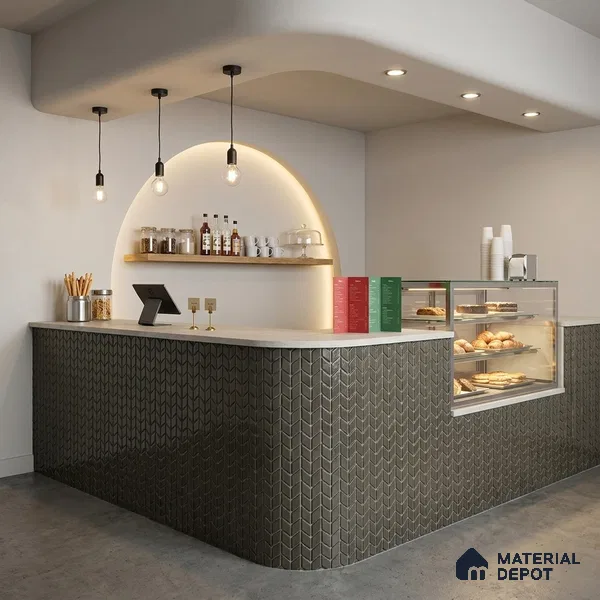 Mosaic Wall Tile TL 10527 D 12.2 in x 12.2 in Ceramic Matte Finish - 7 mm