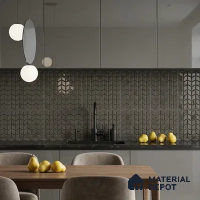 Mosaic Wall Tile TL 10527 D  12.2 in x 12.2 in Ceramic Matte Finish - 7 mm