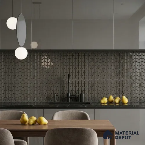 Mosaic Wall Tile TL 10527 D 12.2 in x 12.2 in Ceramic Matte Finish - 7 mm