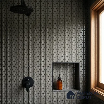 Mosaic Wall Tile TL 10527 D  12.2 in x 12.2 in Ceramic Matte Finish - 7 mm